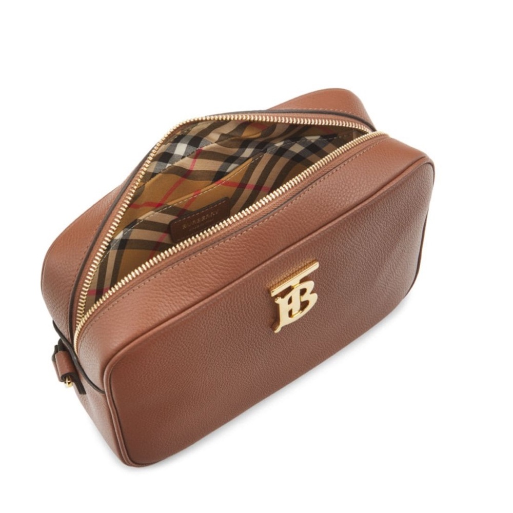 Black Leather Crossbody Bag - Picture 2 of 4